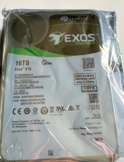 希捷ST16000NM001G ST16000NM000J企业级硬盘