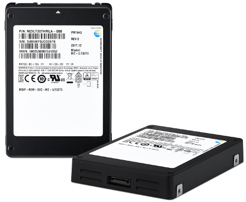 三星PM1643 960G SAS MZILT960HAHQ-00007服务器固态硬盘