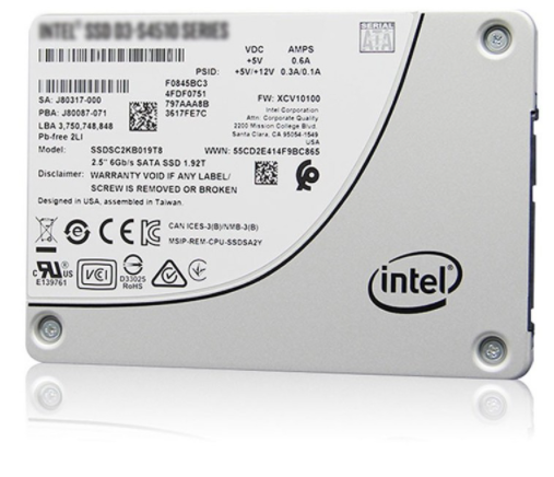 英特尔S4610 7.68T SSDSC2KG076T801企业级SSD批发