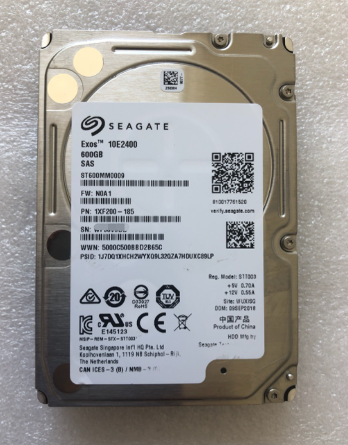 2.5寸600G SAS 10000转ST600MM0009希捷企业级硬盘