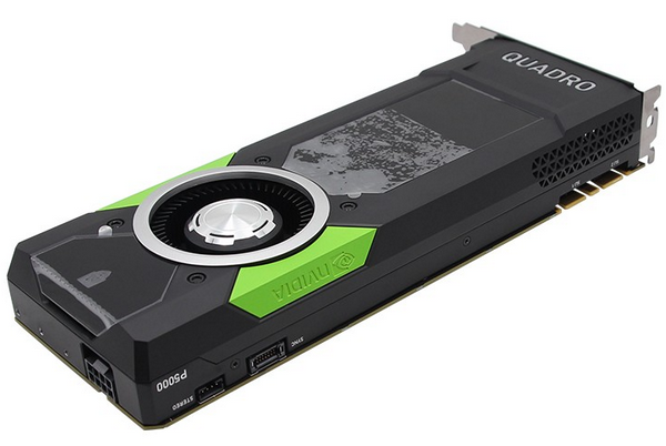 NVIDIA Quadro P5000 16GB视频剪辑显卡