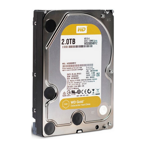 西数金盘2TB SATA WD2005VBYZ GOLD企业级机械硬盘