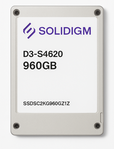 Solidigm S4620 960G企业级SATA固态硬盘–SSDSC2KG960GZ1Z