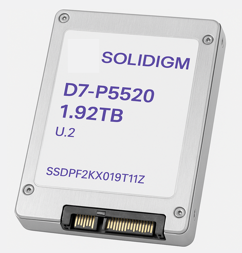 P5520 1.92T SSDPF2KX019T11Z U.2 PCIe 4.0 x4, NVMe批发