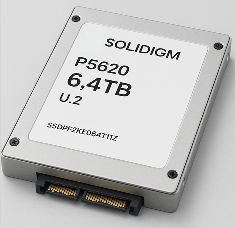 D7-P5620 6.4TB, 2.5in PCIe4.0 x4 TLC SSDPF2KE064T11Z硬盘
